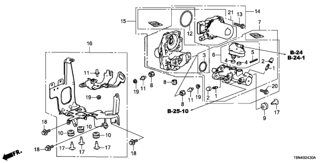 BRKT ASSY(57315T6NA01)