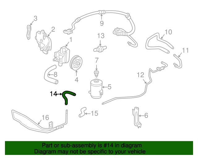 Шланг ГПК (53733S84A01)