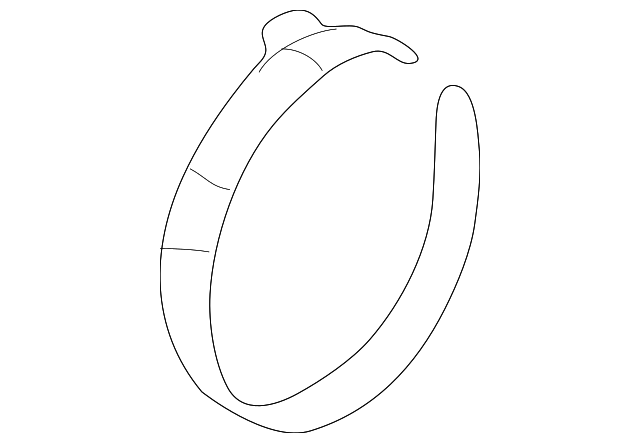 Хомут пильовика рульової рейки, до рейки (53449S3VA01)