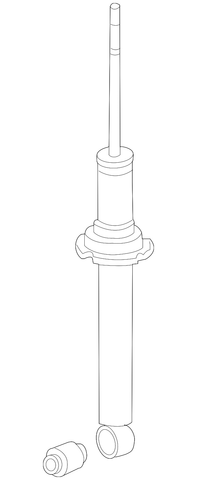 Амортизатор задній (52611SDBA02)