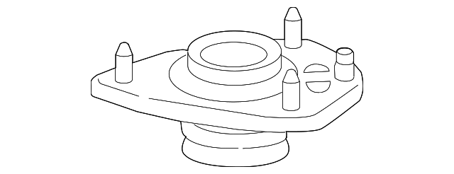 Подушка переднього амортизатора (51670TZ3A01)