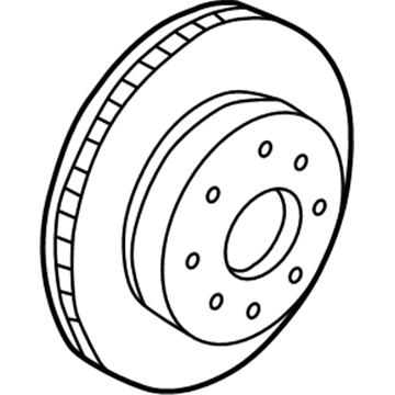 Диск гальмівний передній (45251SDCA00)