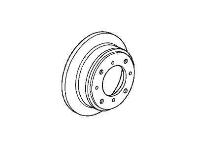 Диск гальмівний задній (42510SV4J00)