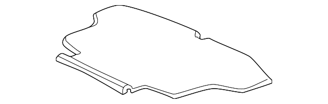 Килимок підлоги багажника (84630S5AA00ZC)
