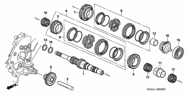 Шарикопідшипник (91004RPF003)