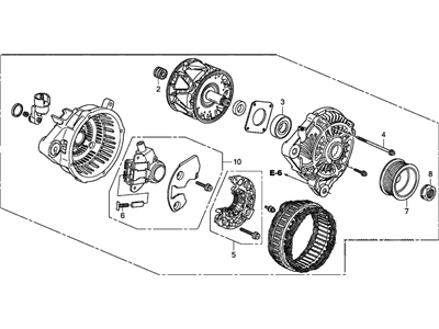 Генератор у зборі (31100R1AA01)