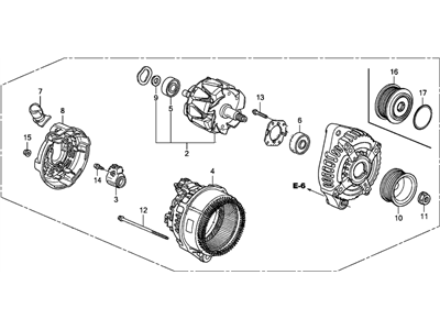 Генератор у зборі (31100R70A11)