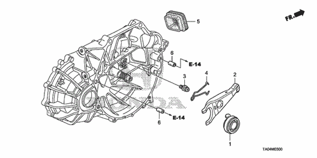 BEARING, CLUTCH RELE (2281057A006)