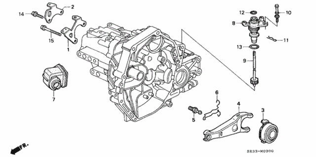 Підшипник зчеплення вижимний (22810RPF003)