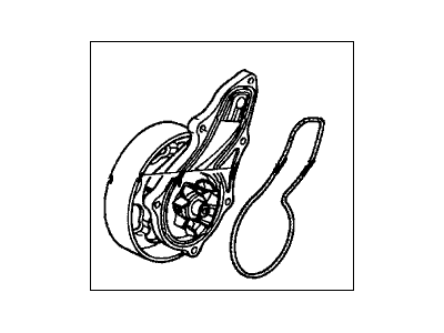 Насос системи охолодження двигуна (19200PNLE01)