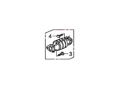 Каталізатор (18160RCAS00)