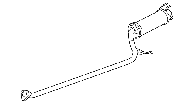 Резонатор випускної системи (18220TR6A02)