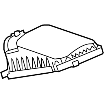 Корпус повітряного фільтра, верхній (17210R8AA01)
