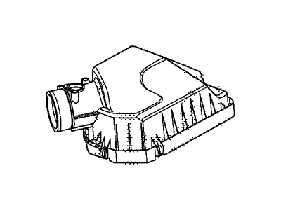 Корпус повітряного фільтра, верхній (17210RZA000)