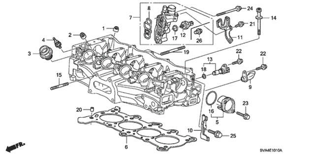 Клапан VTEC у зборі (15810RNAA01)
