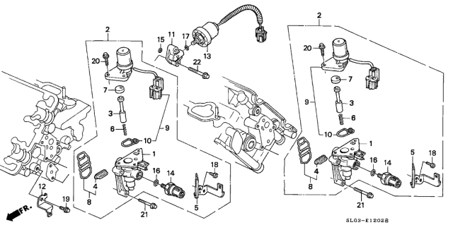 Фільтр - ущільнювач клапана VTEC (15825PR3005)
