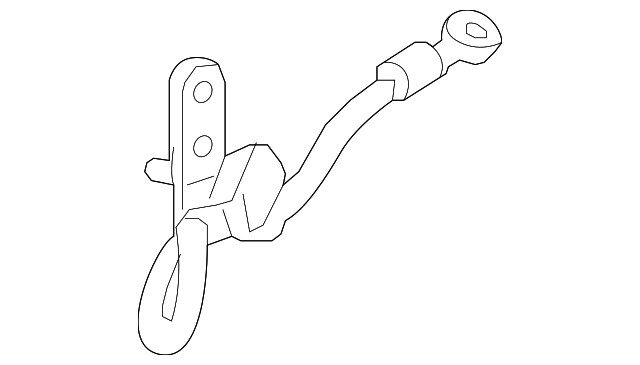 Шланг гальмівний задній лівий (01468TR3A52)