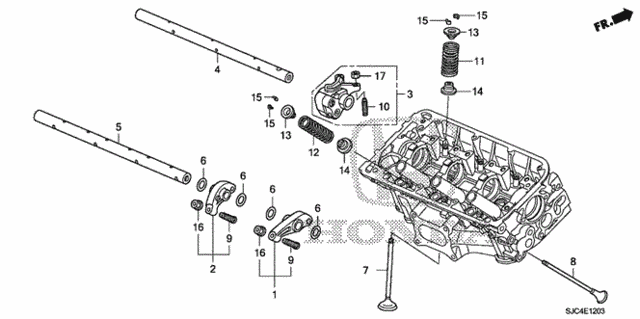 Коромисло впускного клапана ГРМ (14620R72A02)