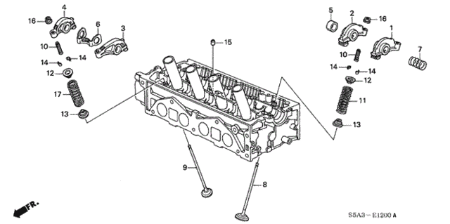 Пружина клапана ГРМ (14761P2C003)