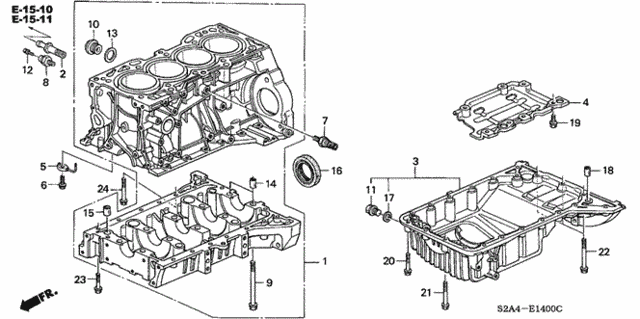 BOLT COMP,OIL JET (15290PCX000)