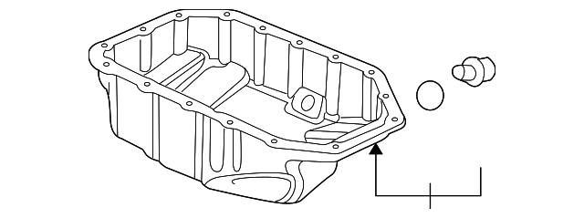 Піддон картера двигуна (11200R40A00)