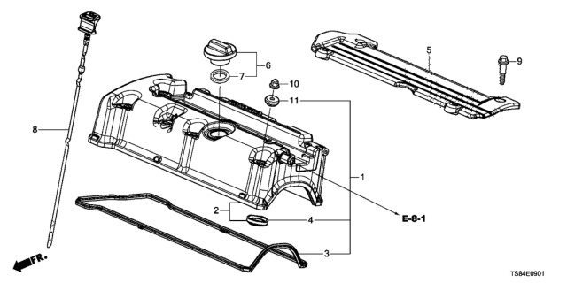 Клапанна кришка (12310R40A00)