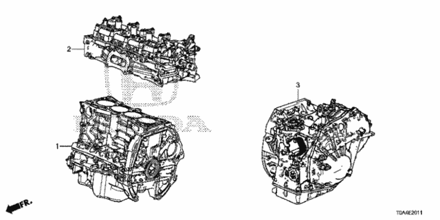 ENG SUB-ASSY (100025LAA00)
