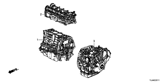 GENERAL ASSY., CYLIN (100025PHA01)