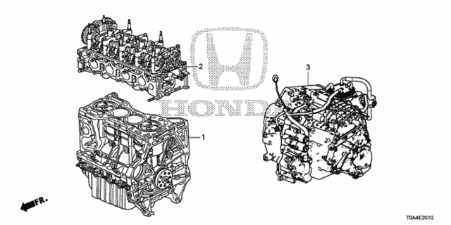Блок циліндрів у зборі (10002R5CA00)