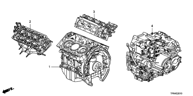 ENG SUB-ASSY (10002R70A11)