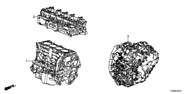 ENG SUB-ASSY (10003RDFA01)