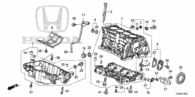BLOCK ASSY,CYLN (110005A2810)