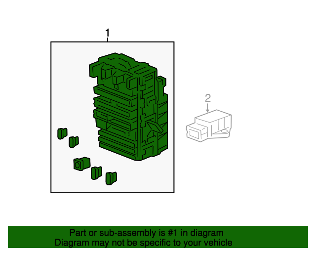 BOX ASSY,FUSE (38200SWAA12)