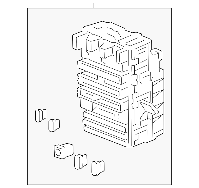 BOX ASSY,FUSE (38200SWAA12)
