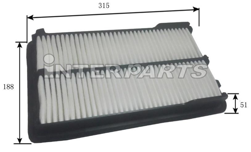 Фільтр повітряний Interparts (IPA4012)