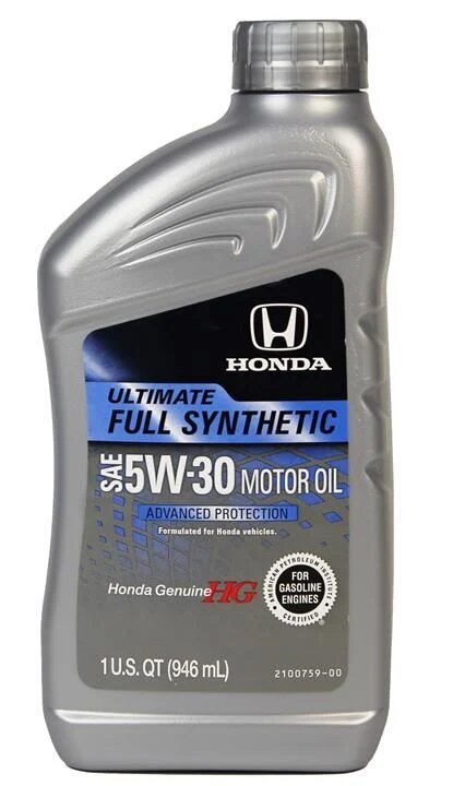 Олива моторна Honda Ultimate 5W-30 SP GF-6, 0,946л (087989139)