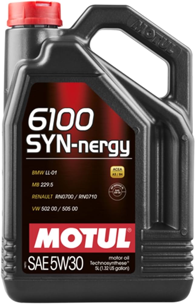 Олива моторна Motul 6100 SYN-NERGY 5W-30, 5л. Motul (107972)