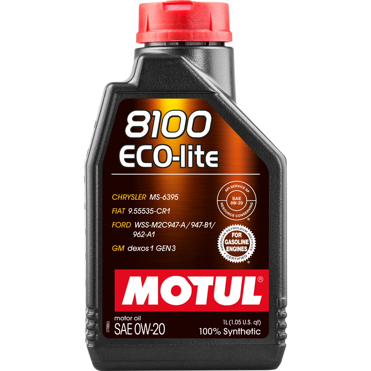 Олива моторна Motul 8100 Eco-lite 0W-20, 1л. Motul (108534)