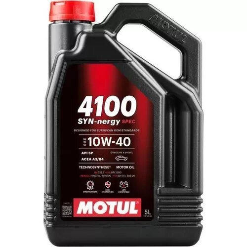 Олива моторна Motul 4100 Syn-nergy Spec 10W-40, 5л. Motul (112892)