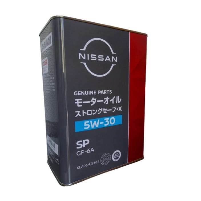 Олива моторна Nissan Strong Save X 5W-30 SP/GF-6A (Japan), 4л. Nissan (KLAP5-05304)