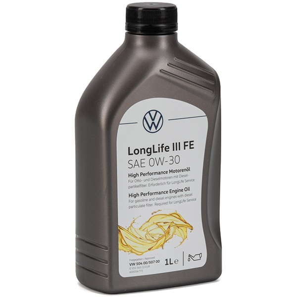 Олива моторна VW LongLife III FE 0W-30, 1л. Vag (GS55545C2)