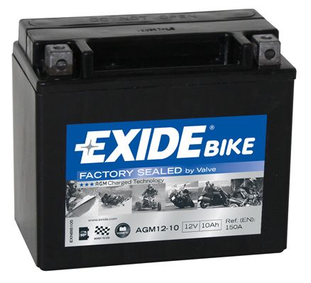 Акумулятор 10Ah 150A Exide (AGM12-10)