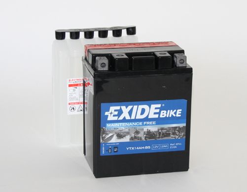 Акумулятор 12Ah 210A Exide (ETX14AH-BS)