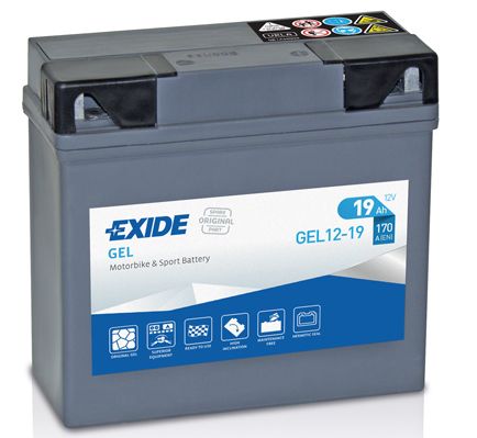 Акумулятор 19Ah 170A Exide (GEL12-19)