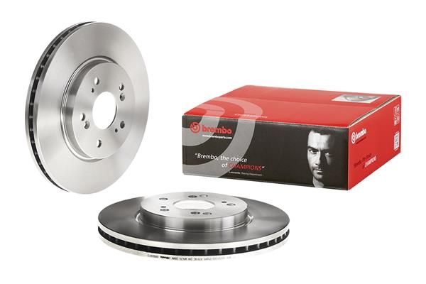 Диск гальмівний передній Brembo (09B64810)