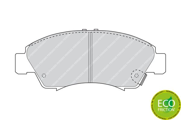 Колодки гальмівні передні Ferodo (FDB777)