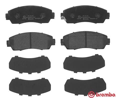 Колодки гальмівні передні Brembo (P28068)