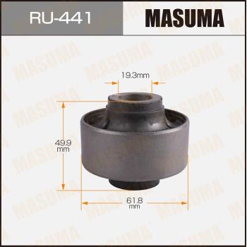 Сайлентблок переднього важеля Masuma (RU441)
