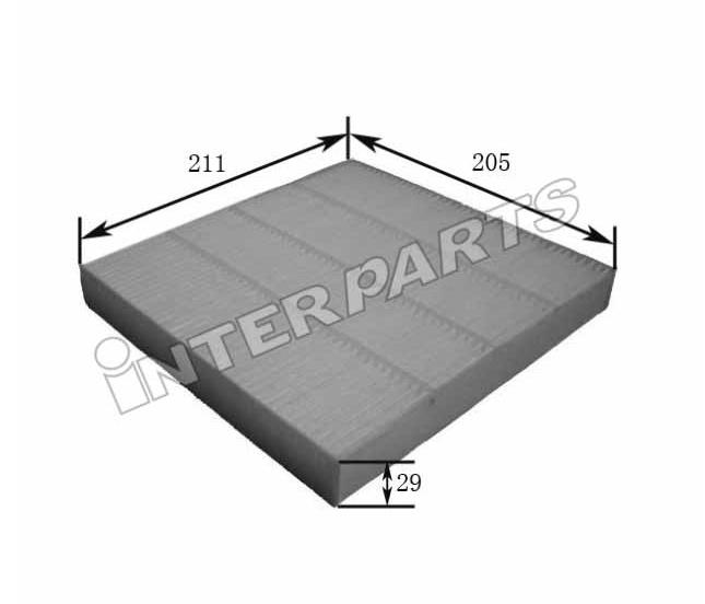 Фільтр салону Interparts (IPCA421)