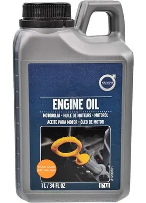 Олива моторна синтетична Volvo "Engine OIL 0W-30", 1л (1161711)